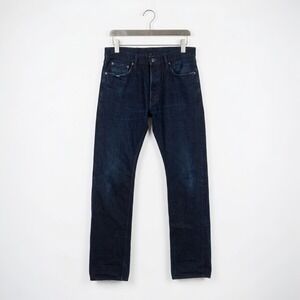 Pure Blue Japan Syoaiya Selvedge Denim Jeans Men's Tag 38 Actual 35x34 Dark Wash